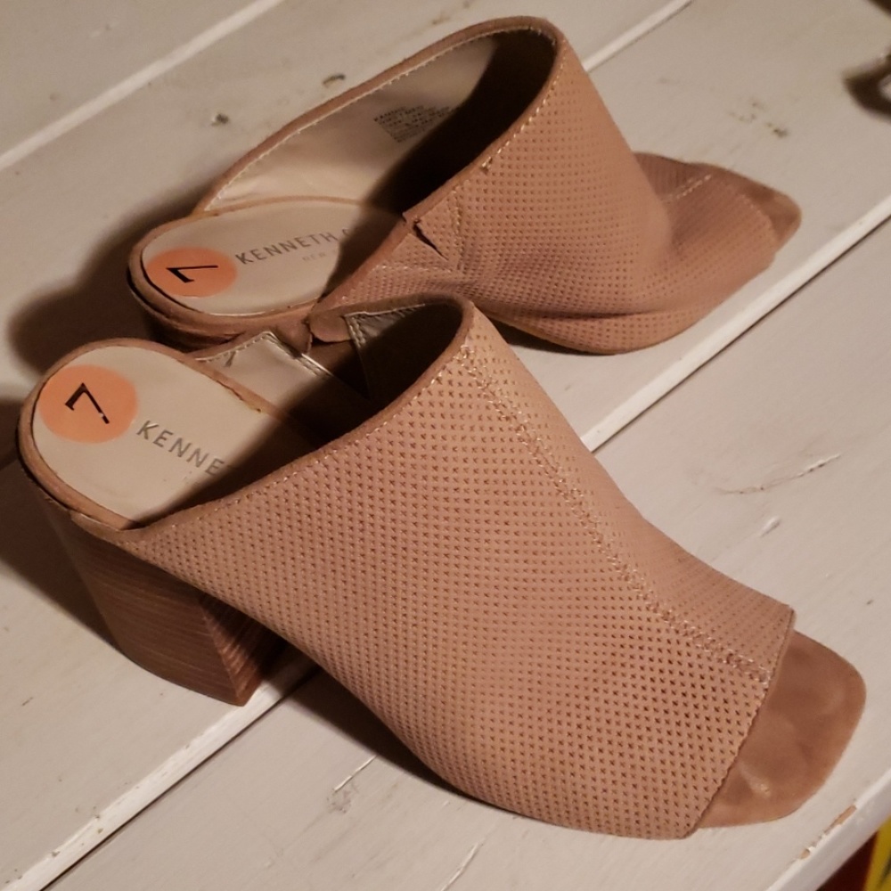 Block Heel Open Toe
